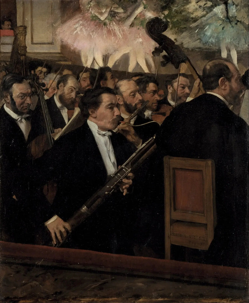 Das Orchester der Oper - Edgar Degas