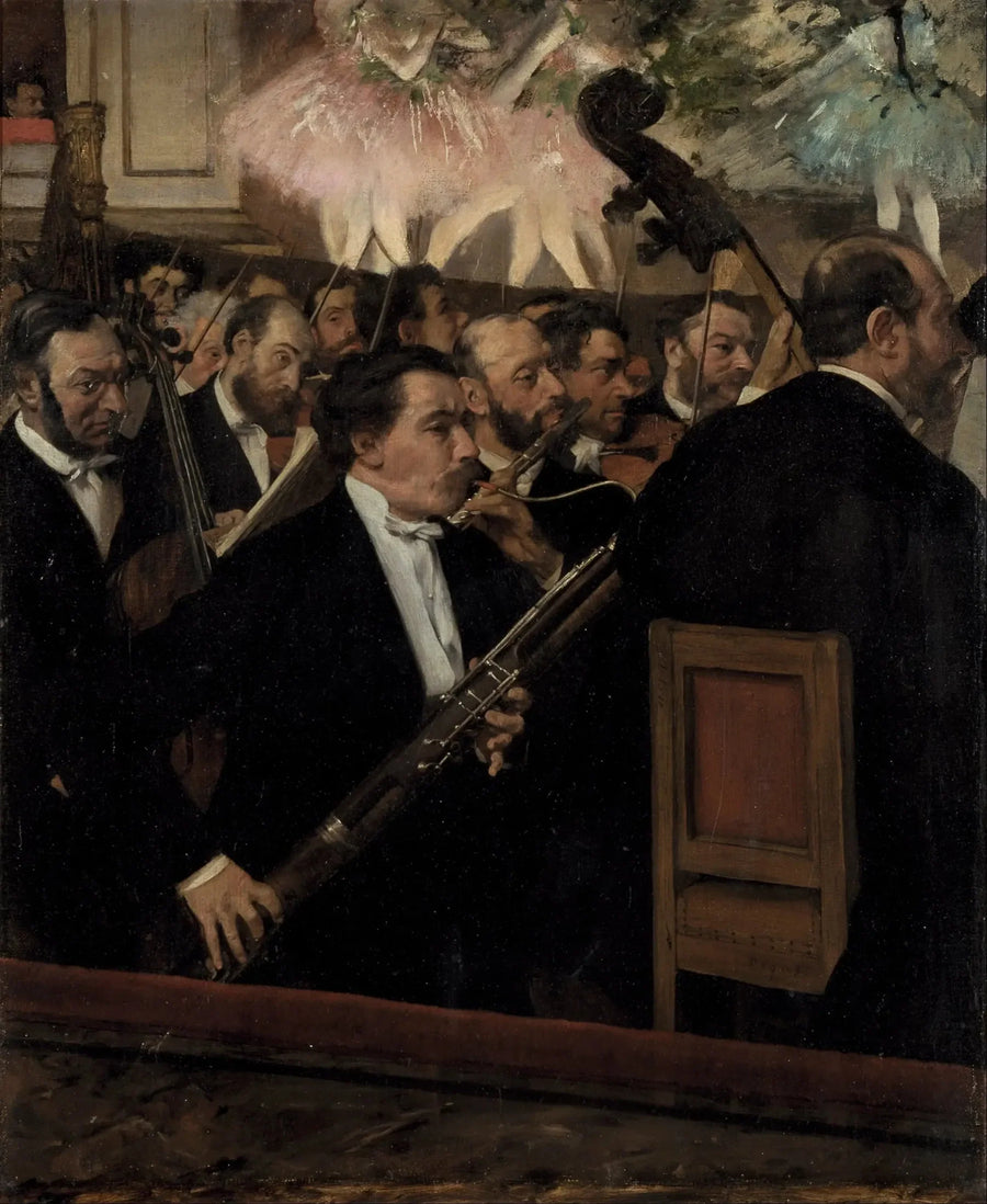 Das Orchester der Oper - Edgar Degas