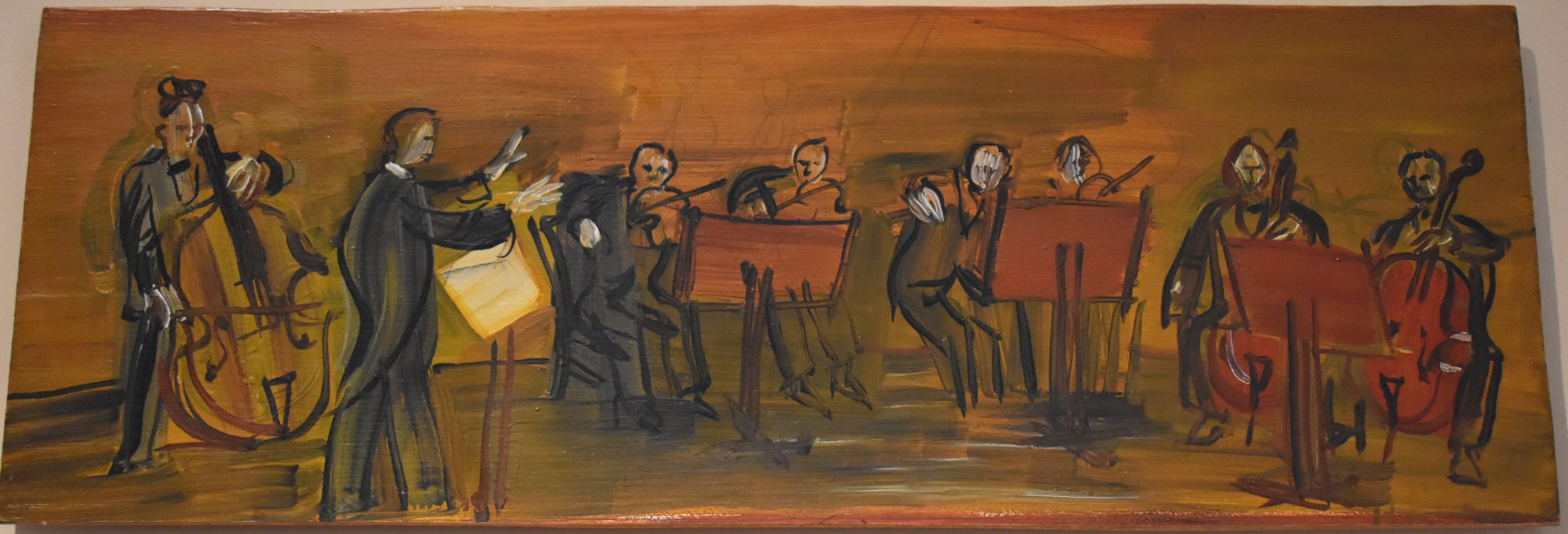 L'orchestre - Raoul Dufy image 1 reproduction de peinture à l’huile