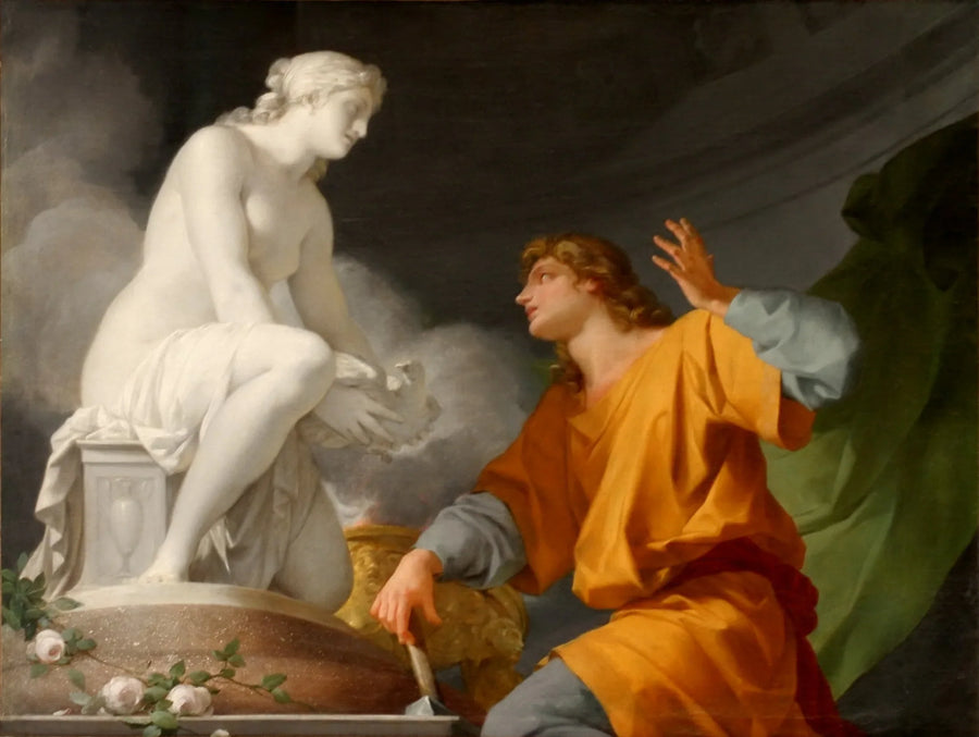 L'Origine de la sculpture - Jean-Baptiste Regnault