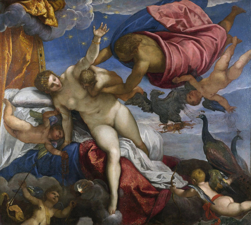 Die Herkunft der Milchstraße - Jacopo Tintoretto