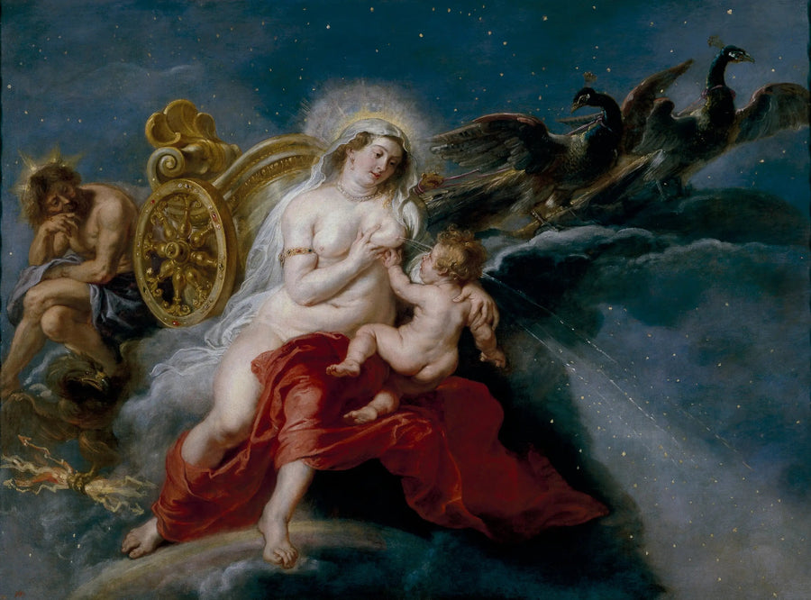 Der Ursprung der Milchstraße - Peter Paul Rubens