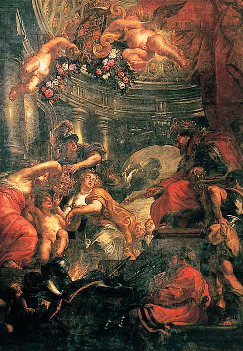 Die Union der Kronen von England und Schottland - Peter Paul Rubens