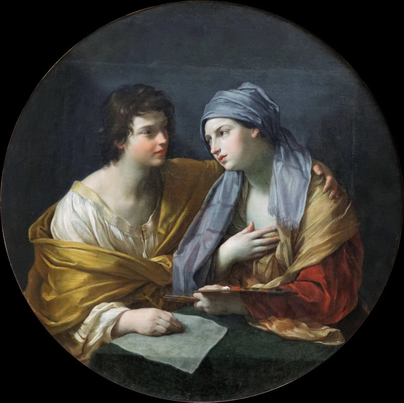 Die Vereinigung von Zeichnung und Farbe - Guido Reni