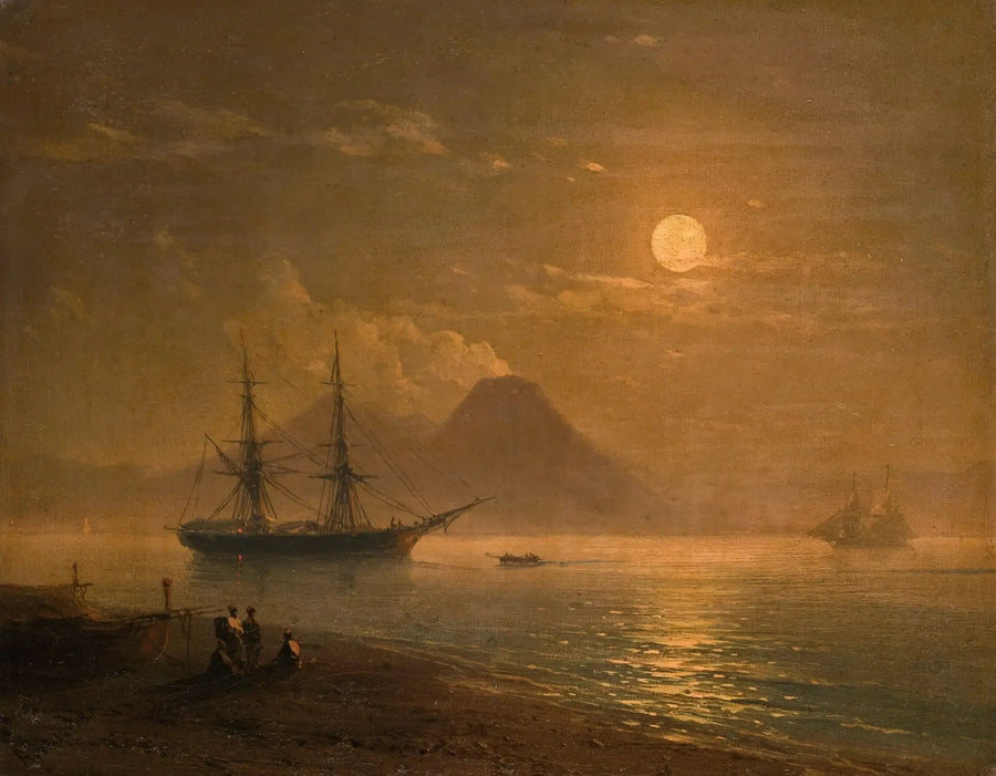 Die Bucht von Neapel - Ivan Aïvazovski