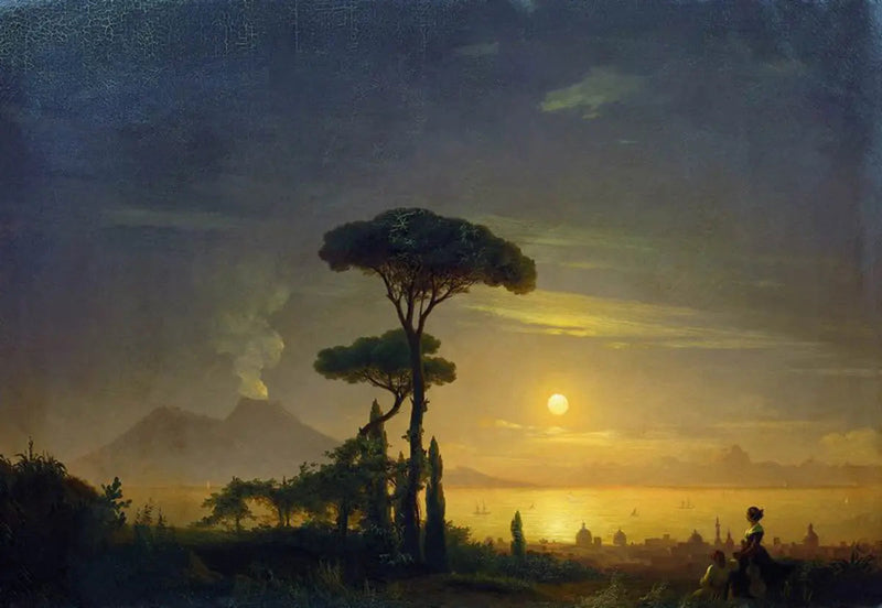 Die Bucht von Neapel - Ivan Aïvazovski