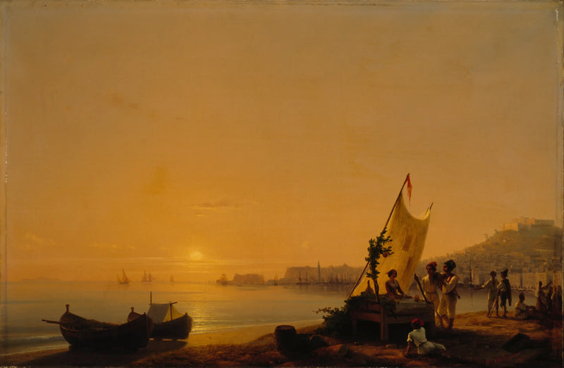 Die Bucht von Neapel - Ivan Aïvazovski