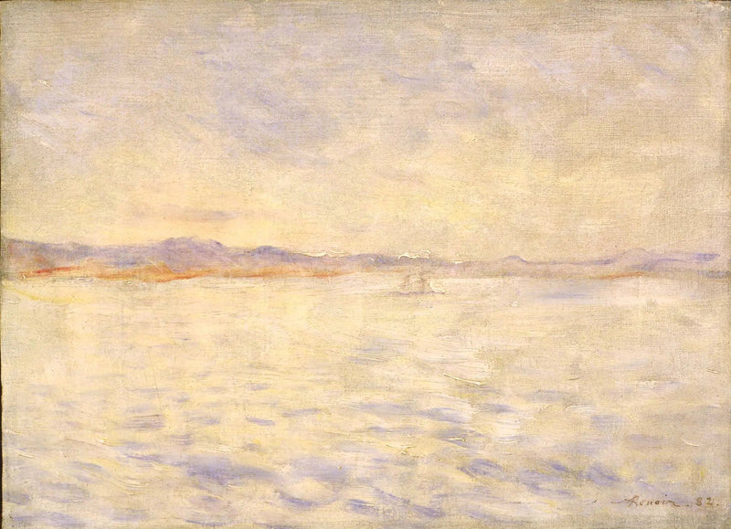Die Bucht von Neapel - Pierre-Auguste Renoir
