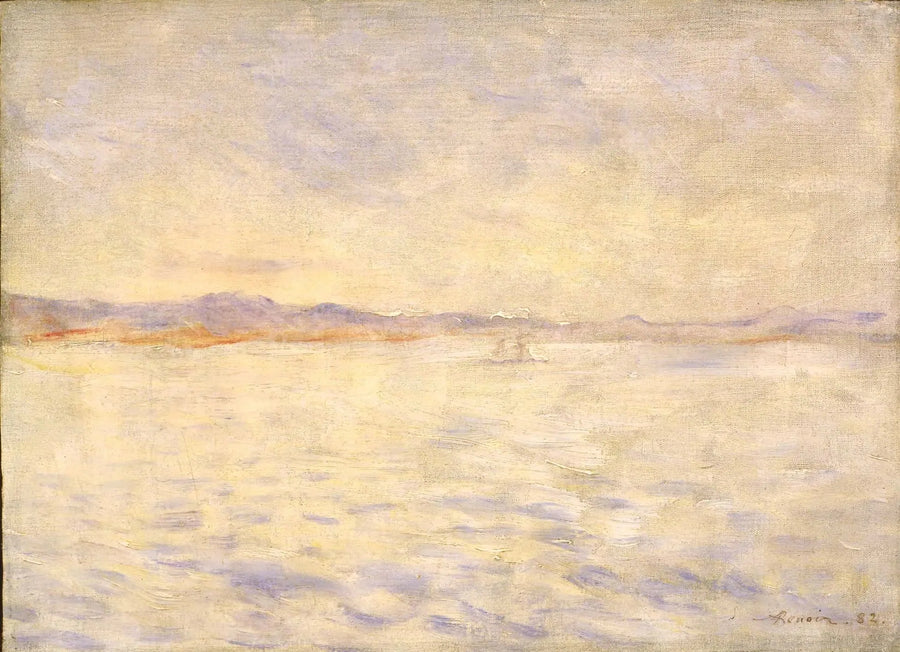Die Bucht von Neapel - Pierre-Auguste Renoir