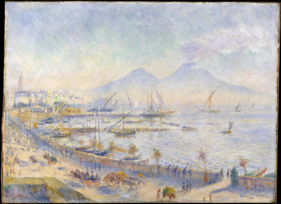 Die Bucht von Neapel - Pierre-Auguste Renoir