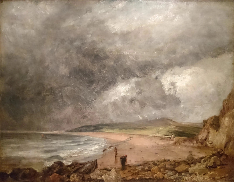 Weymouth-Bucht bei Annäherung des Sturms - John Constable