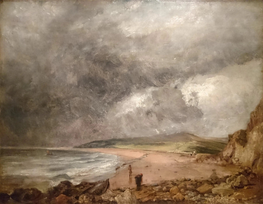Weymouth-Bucht bei Annäherung des Sturms - John Constable