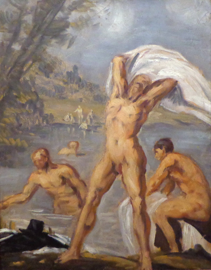 Das Baden - Émile Bernard