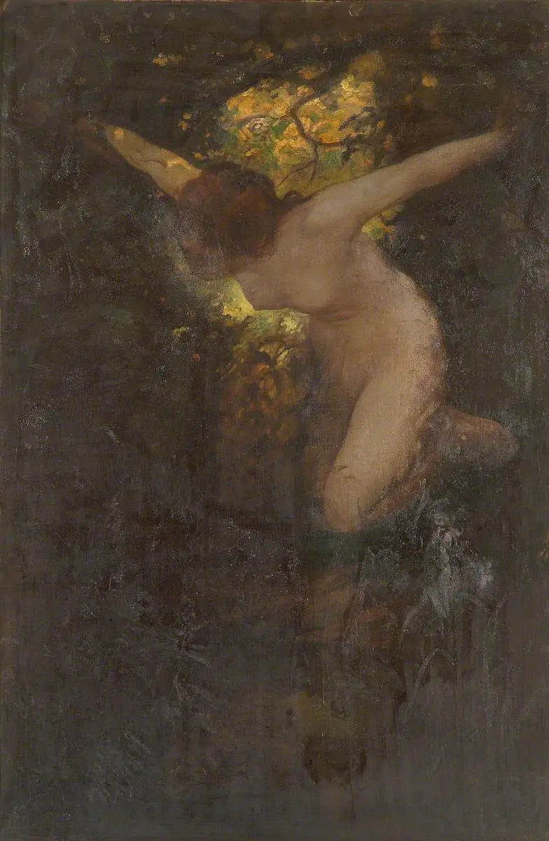 Die Badende - Gustave Doré