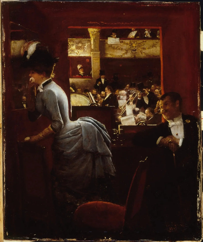 Die Badewanne, im Theater der Variétés - Jean Béraud