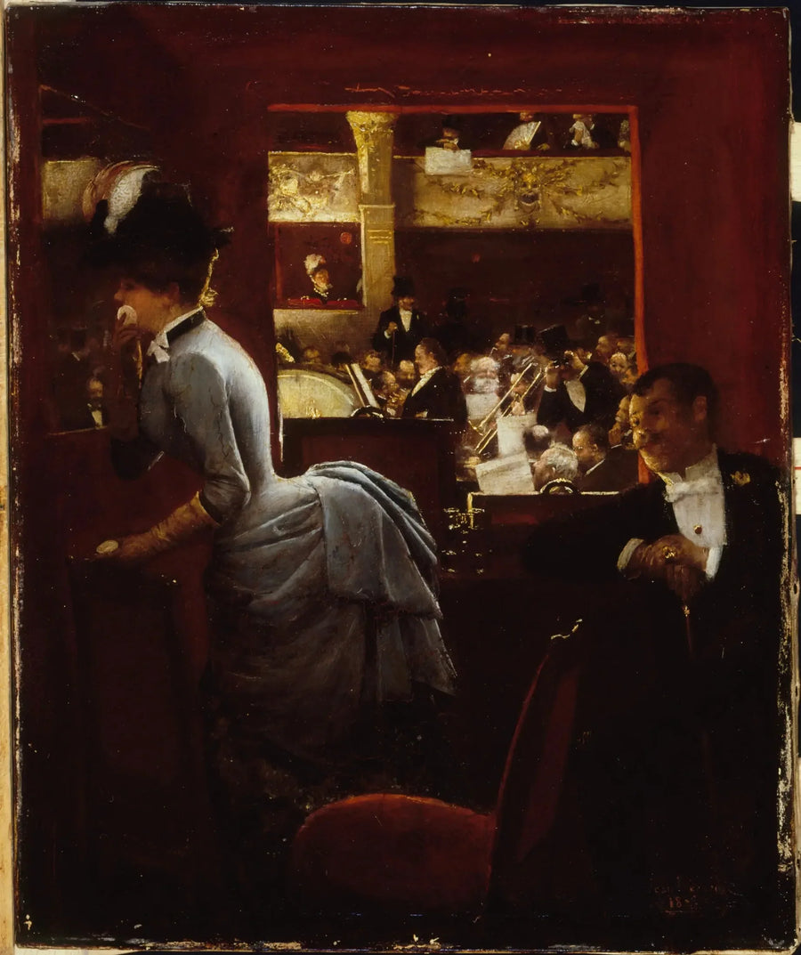 Die Badewanne, im Theater der Variétés - Jean Béraud