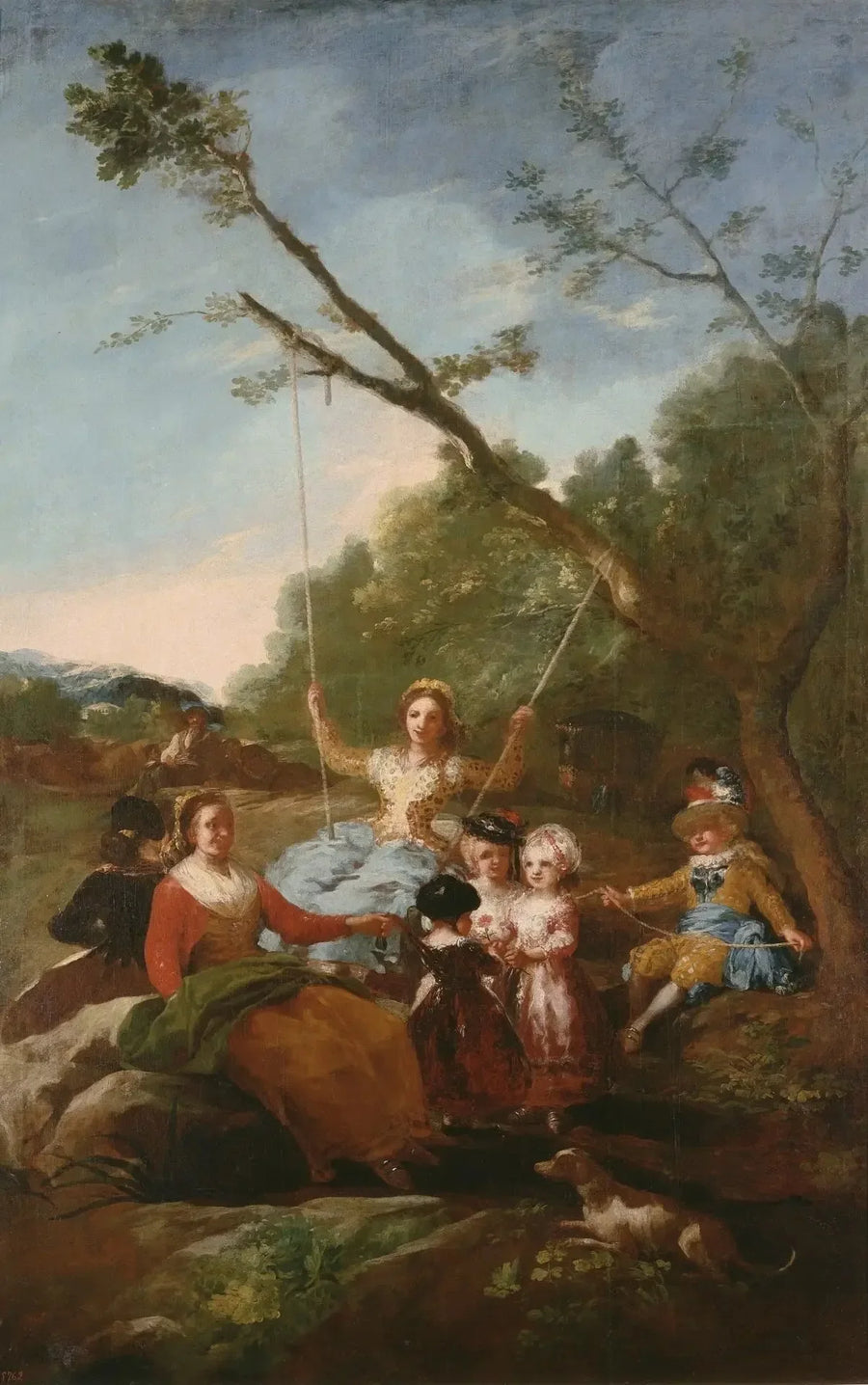 Die Schaukel - Francisco de Goya