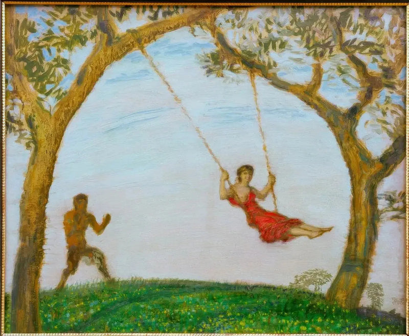 Die Schaukel - Franz von Stuck