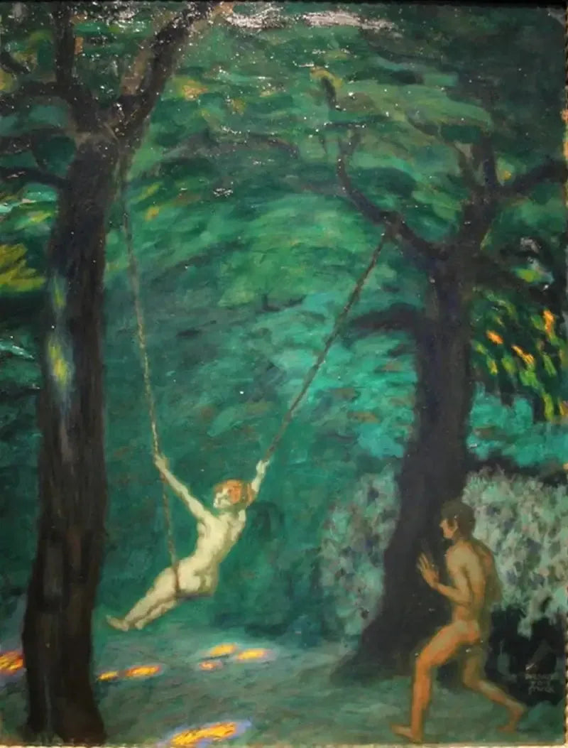 The Swing - Franz von Stuck