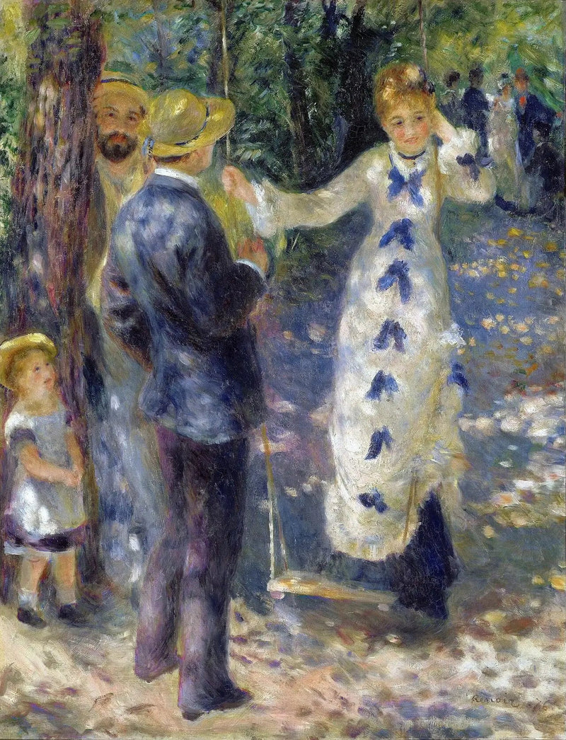Die Schaukel - Pierre-Auguste Renoir