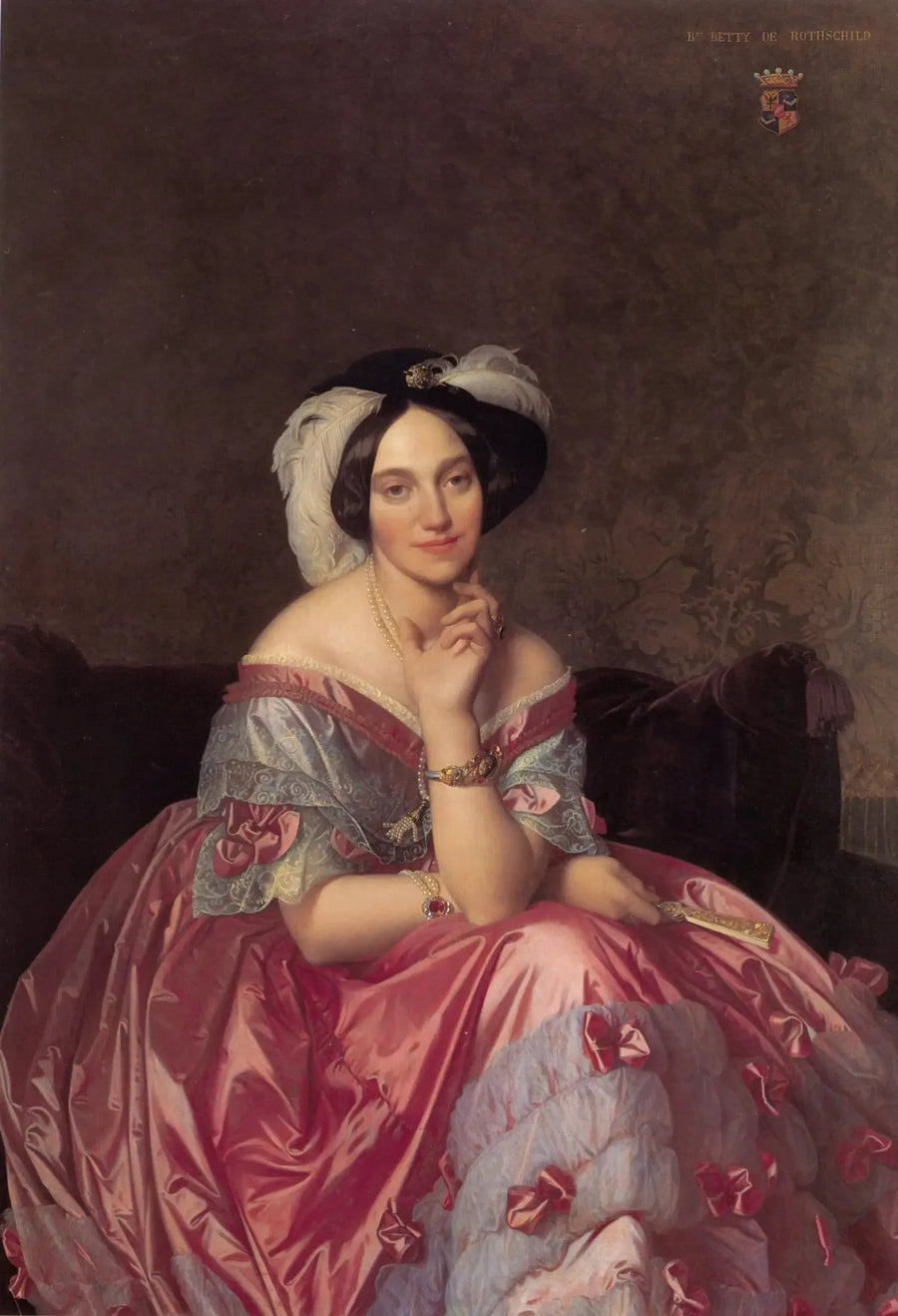 Die Baronin James de Rothschild - Jean-Auguste-Dominique Ingres