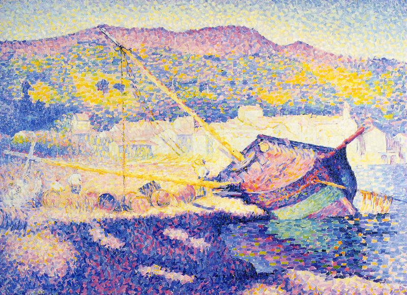 Das blaue Boot - Henri-Edmond Cross