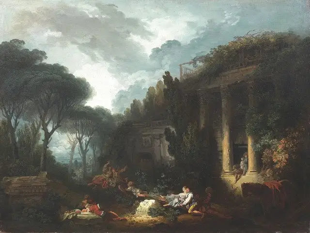 Die Wippe - Jean-Honoré Fragonard