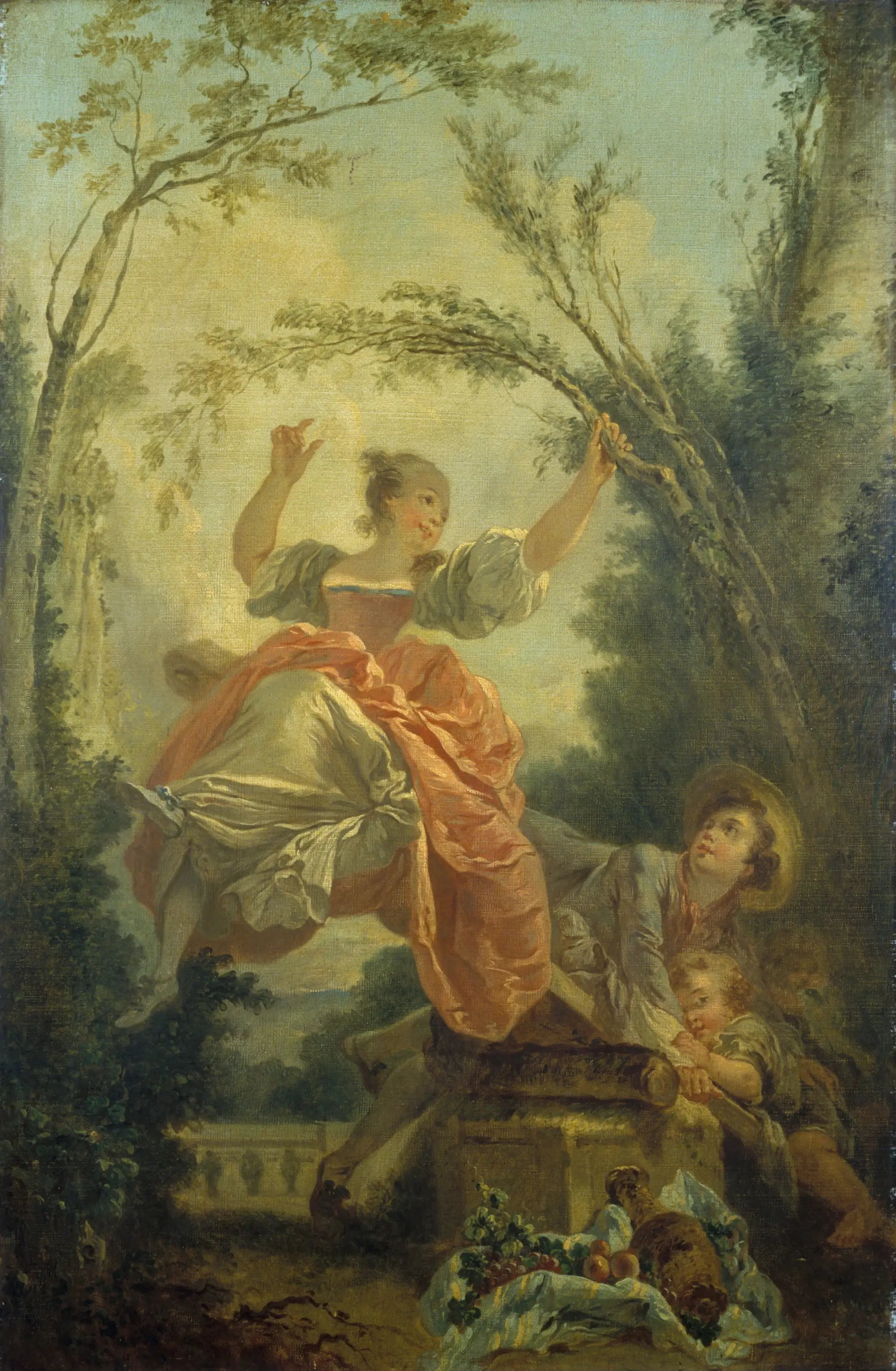 La bascule - Jean-Honoré Fragonard - Alpha Reproduction