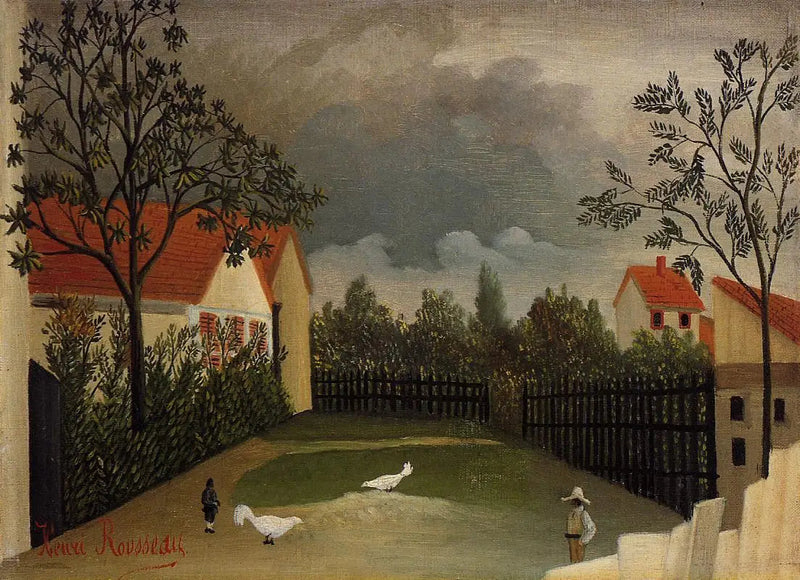 Der Bauernhof - Henri Rousseau