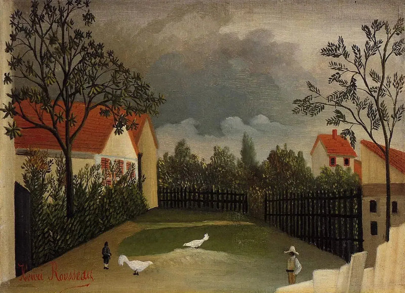 Der Bauernhof - Henri Rousseau