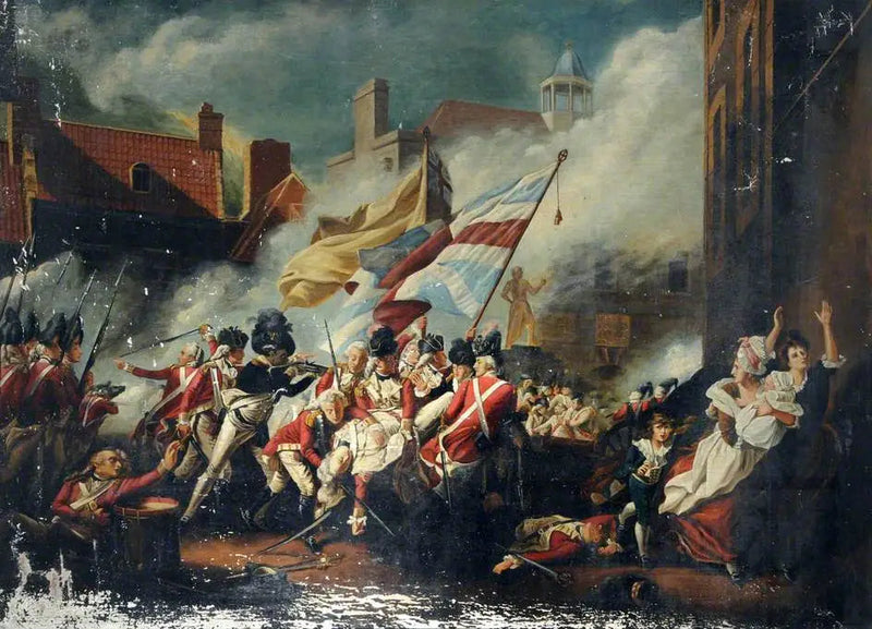 Die Schlacht um Jersey - John Singleton Copley