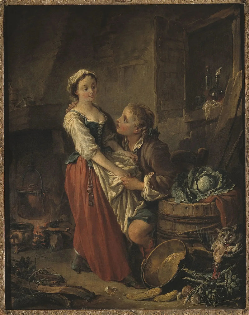 Die schöne Köchin - François Boucher