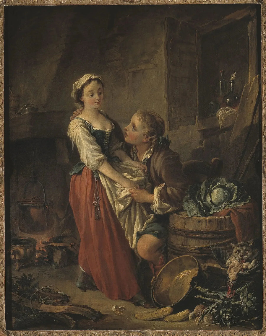 Die schöne Köchin - François Boucher