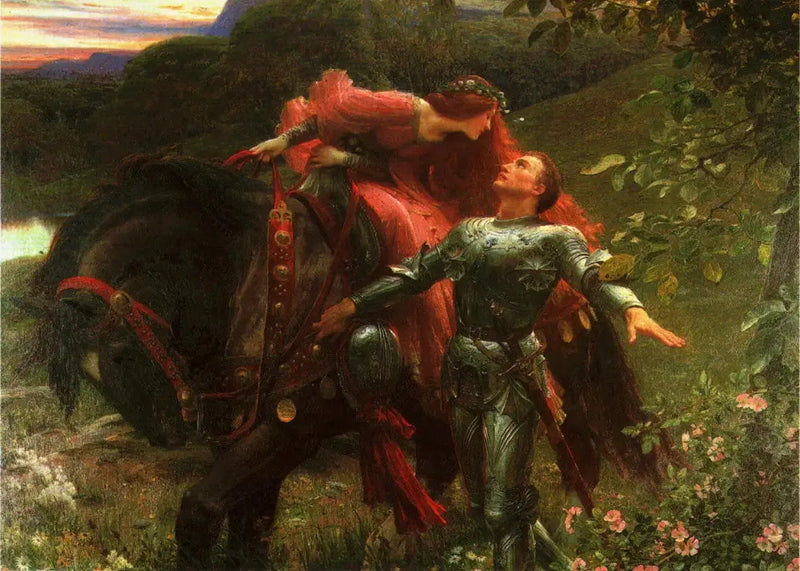 Die schöne Dame ohne Gnade - Frank Bernard Dicksee