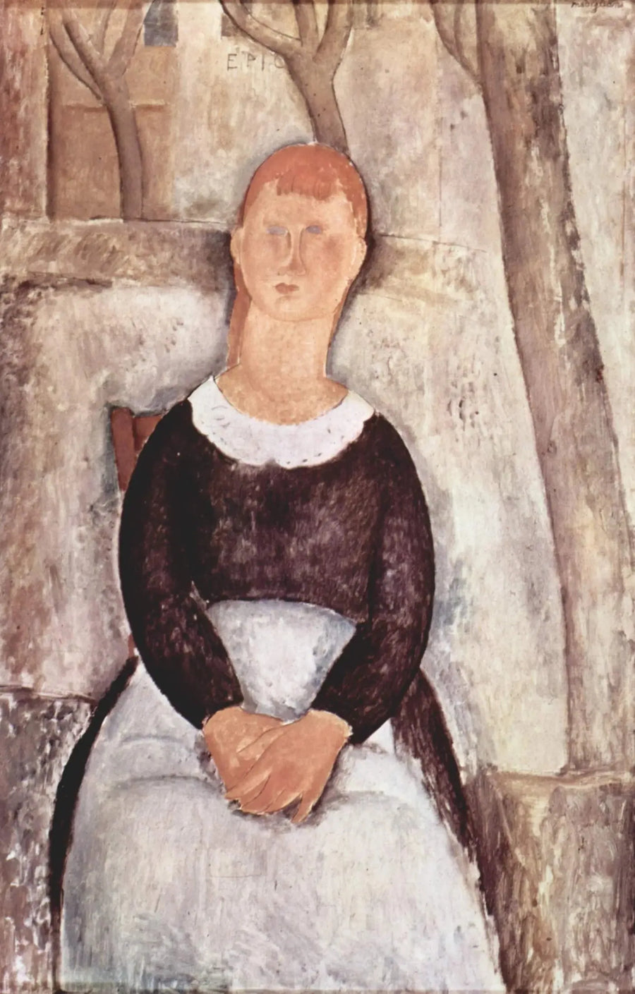 Die schöne Drogistin - Amedeo Modigliani