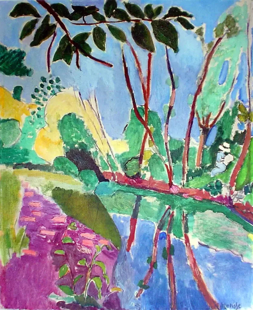 Die Uferpromenade - Henri Matisse