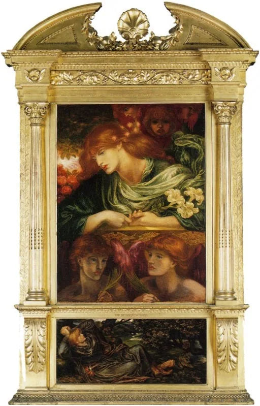 Die selige Jungfrau - Dante Gabriel Rossetti