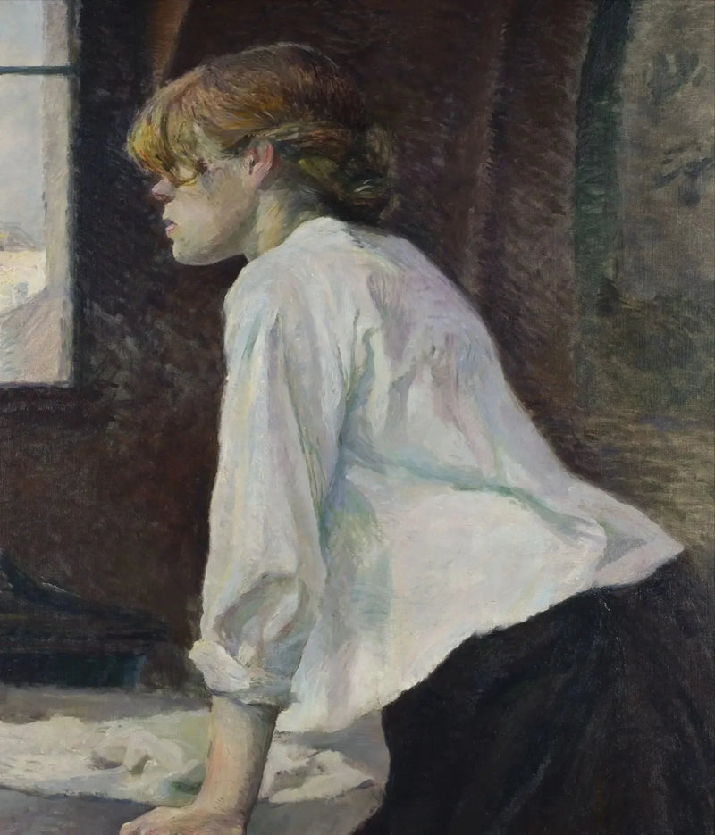 Die Wäscherin - Henri de Toulouse-Lautrec