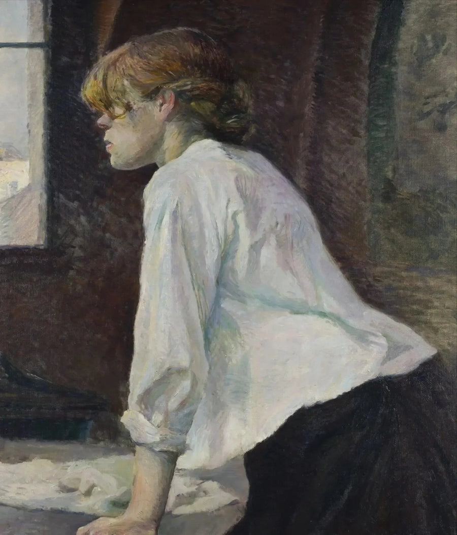 Die Wäscherin - Henri de Toulouse-Lautrec