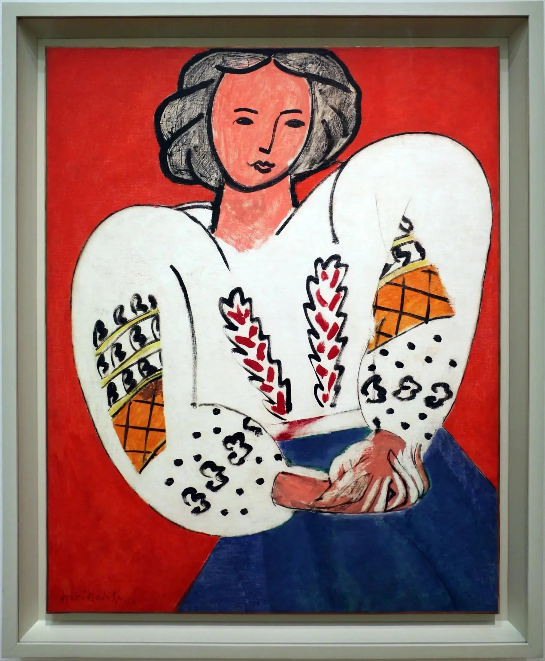 La Blouse roumaine - Henri Matisse image 1 copie de tableau peinte à la main