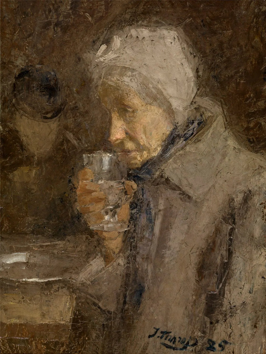 Das richtige Getränk – Jan Toorop