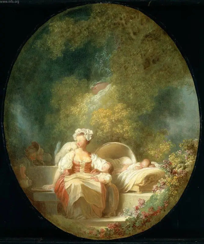 Die gute Mutter - Jean-Honoré Fragonard