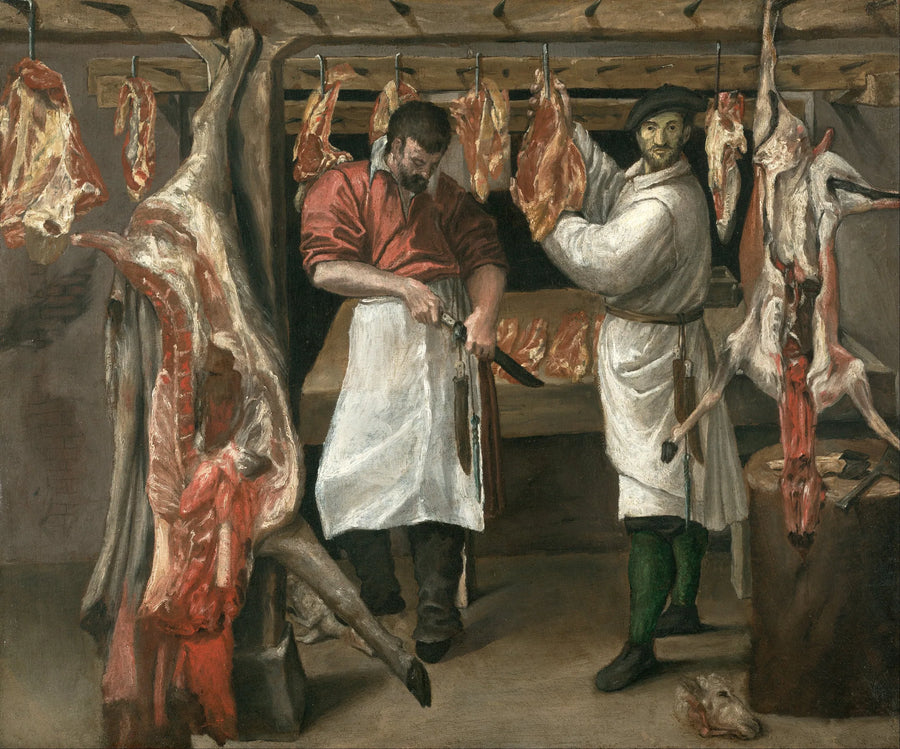 Die Metzgerei - Annibale Carracci