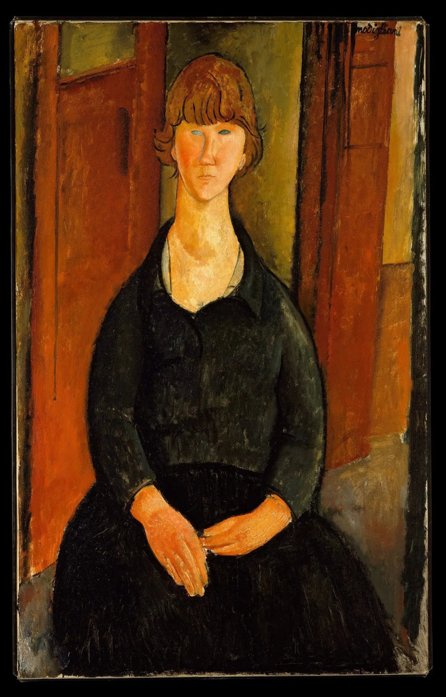 Die Blumenverkäuferin - Amedeo Modigliani