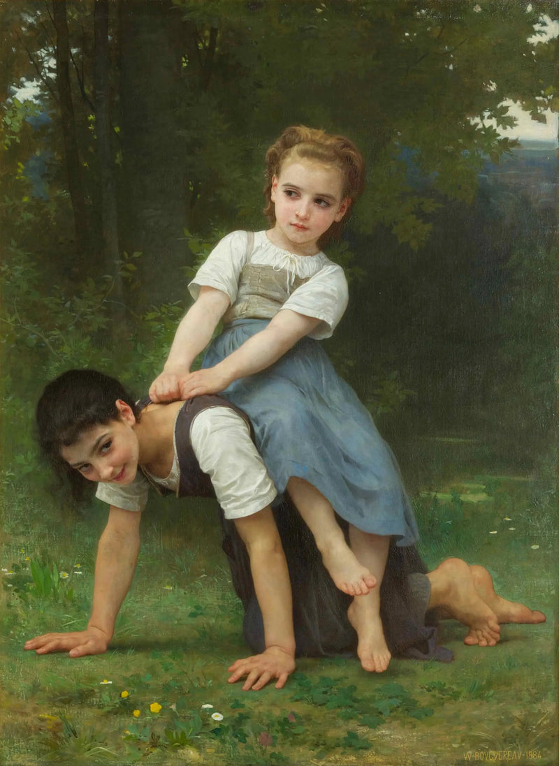 Die Eselin - Bouguereau