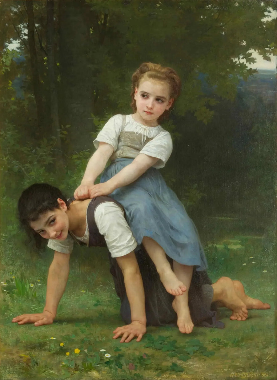 Die Eselin - Bouguereau