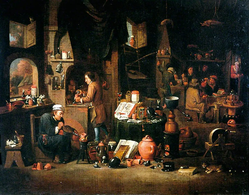 Die Boutique des Doktors - David Teniers der Jüngere