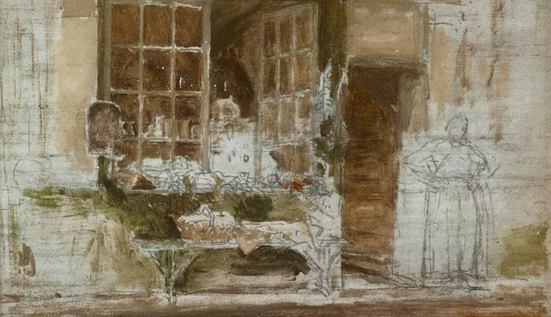 Der Feinkostladen, Paris - James Abbott McNeill Whistler