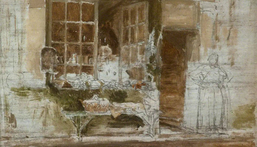 Der Feinkostladen, Paris - James Abbott McNeill Whistler