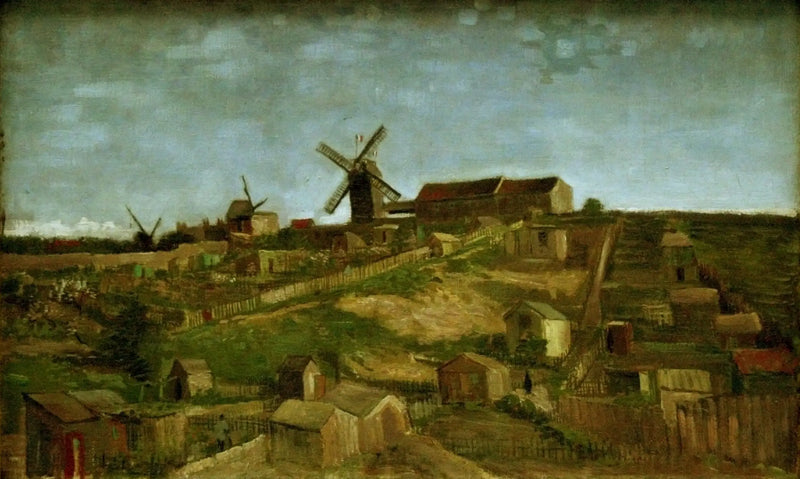 Der Montmartre-Hügel - Vincent van Gogh